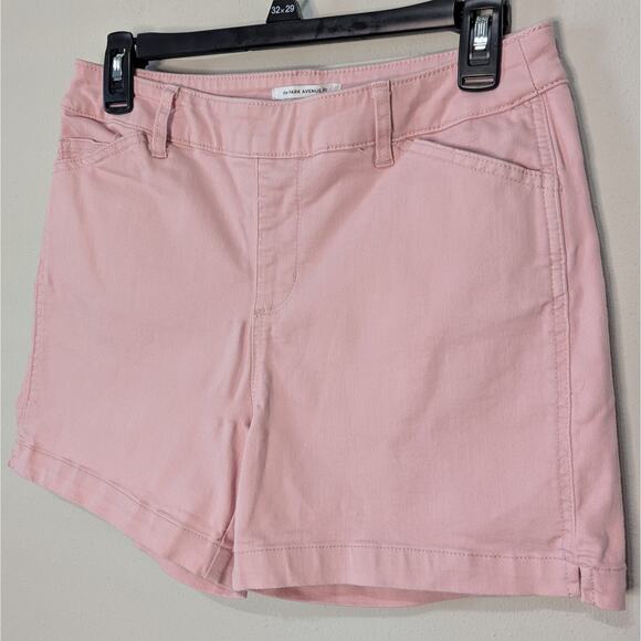 Westbound Light Pink The Park Avenue Fit Pull On Preppy Chino Shorts Size 6 - Picture 2 of 8